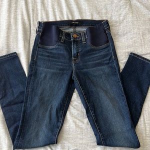 J BRAND SIDE PANEL MAMA J SUPER SKINNY MATERNITY JEANS